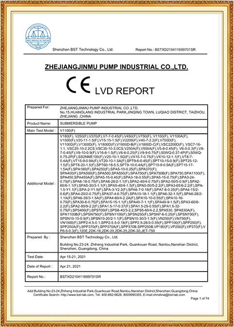 Submersible pump factory